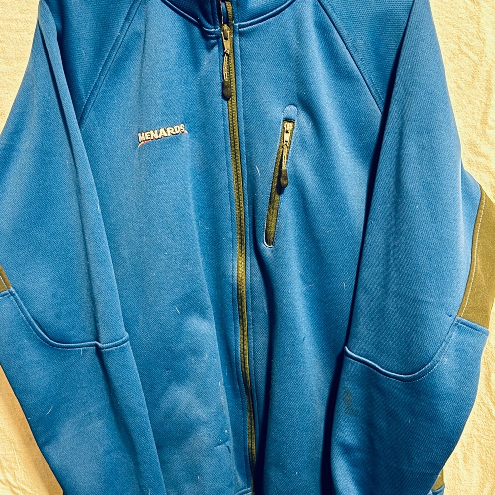 Women's Blue and Gray Performance Jacket Brand NE… - image 2